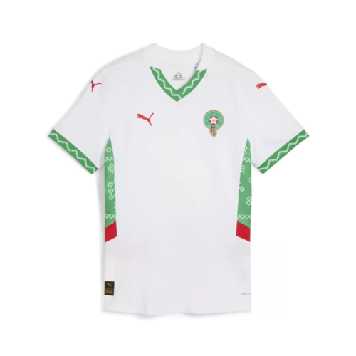 tenue équipe nationale maroc personnalisé blanc