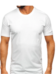 impression sur tshirt fes maroc blanc oversize