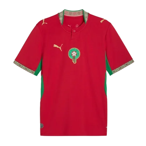 Maillot Maroc personnalisé 2026 rouge